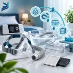 تمیز کردن دستگاه CPAP؛ روش شستشوی ماسک، لوله و مخزن