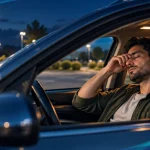 النعاس أثناء القيادة: متى نراجع الطبيب لتقييم النوم؟