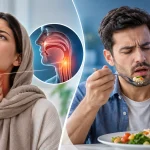 احساس توده در گلو؛ چه تفاوتی با مشکل بلع دارد؟