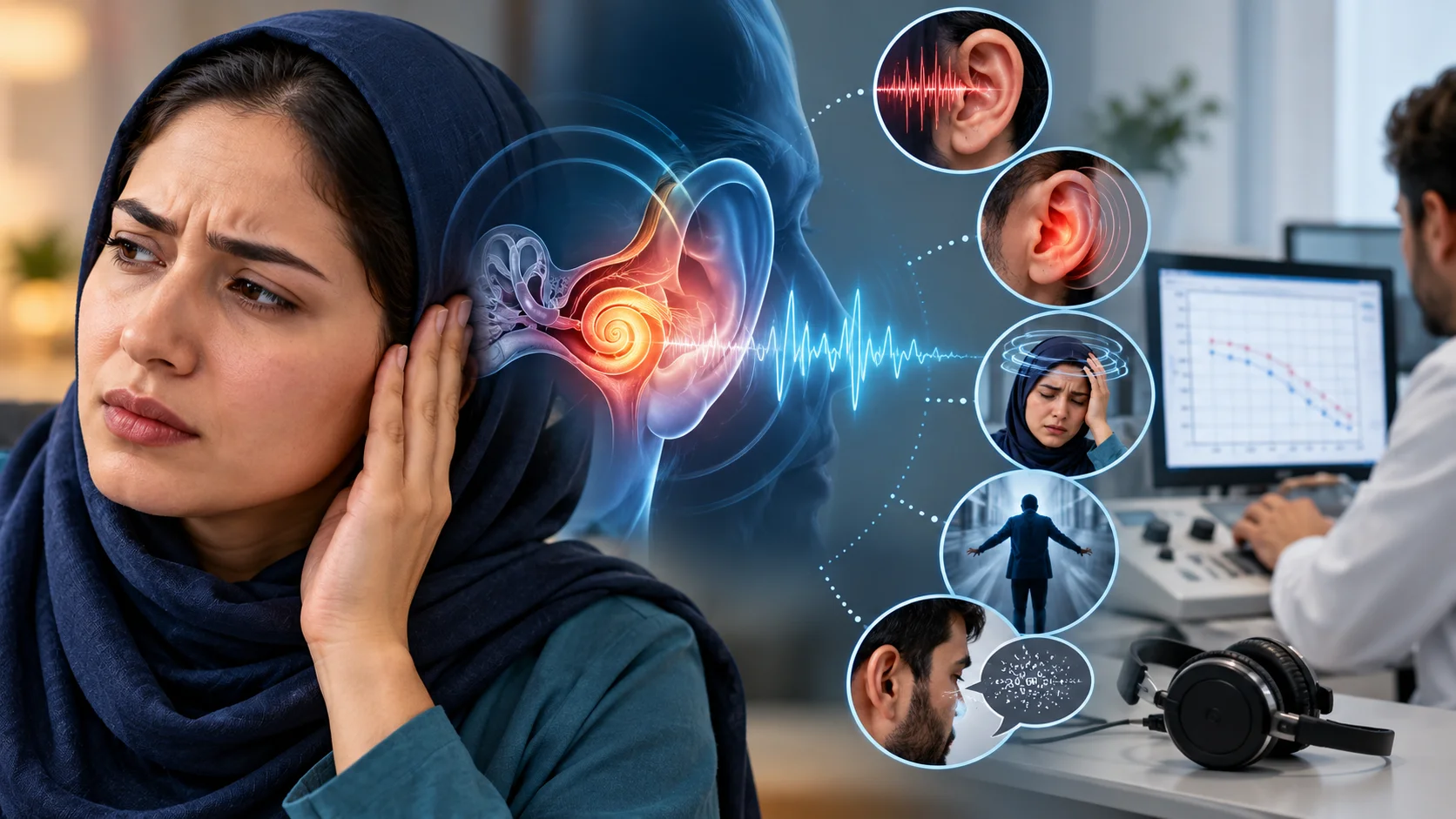کاهش شنوایی ناگهانی را نادیده نگیرید
