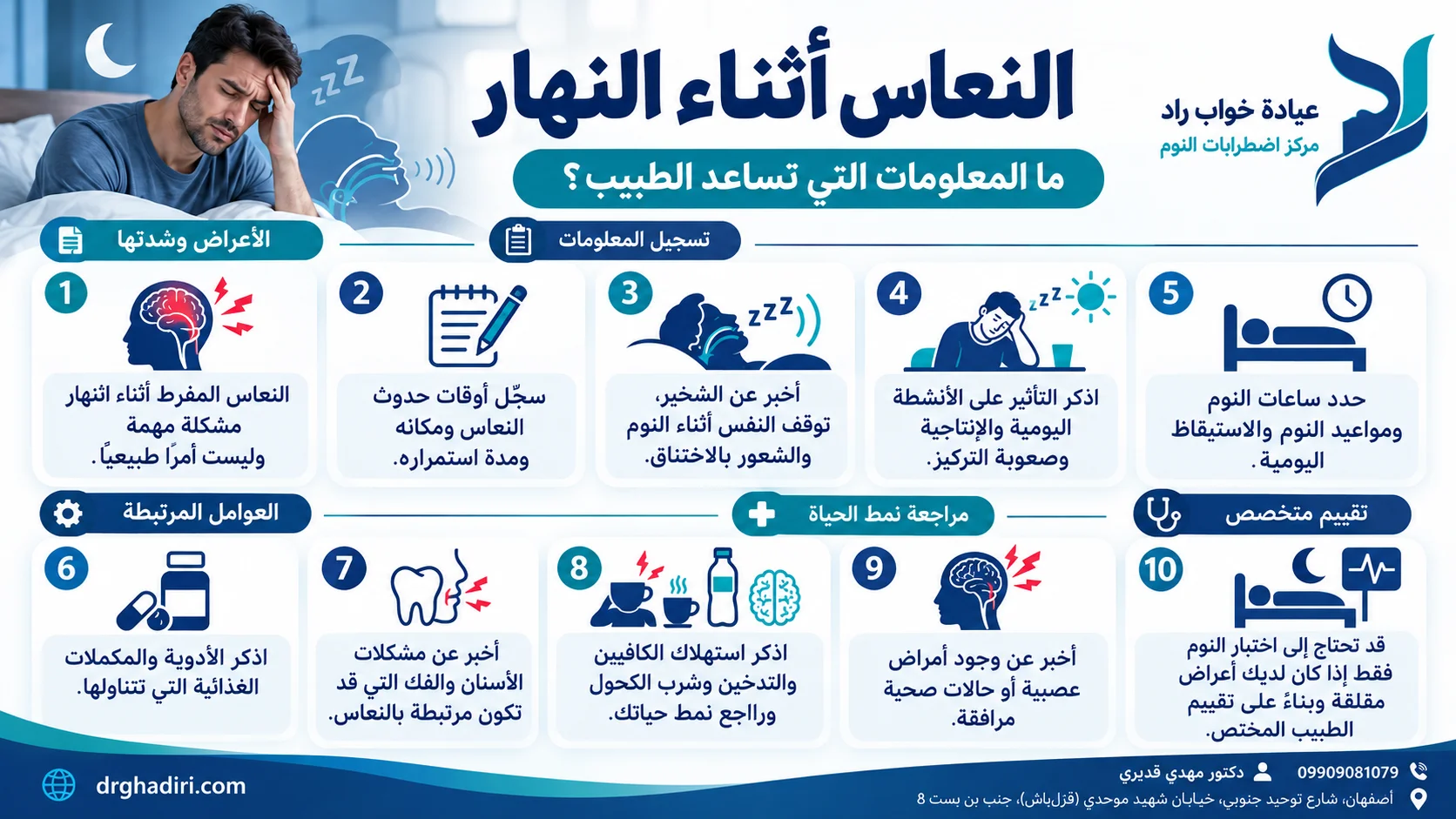 الصداع الصباحي والنوم غير المريح: ما المعلومات المفيدة للطبيب؟